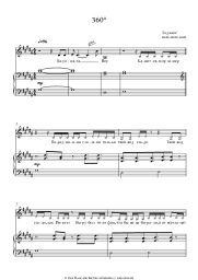Noten, Akkorde Allj - 360º