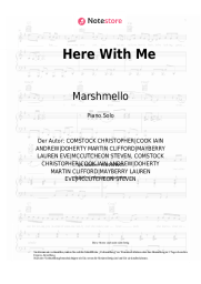 undefined Marshmello, Chvrches - Here With Me