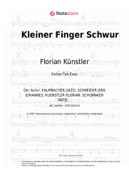 undefined Florian Künstler - Kleiner Finger Schwur