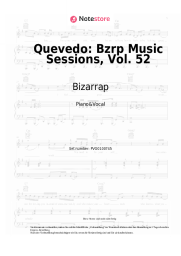 undefined Bizarrap, Quevedo - Quevedo: Bzrp Music Sessions, Vol. 52
