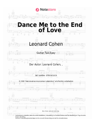 undefined Leonard Cohen - Dance Me to the End of Love