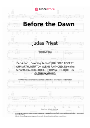 undefined Judas Priest - Before the Dawn