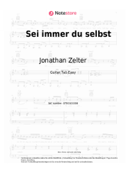 undefined Jonathan Zelter - Sei immer du selbst