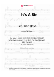 undefined Pet Shop Boys - It's A Sin