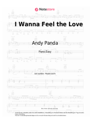 Noten, Akkorde Andy Panda, Castle - I Wanna Feel the Love