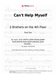 Noten, Akkorde 2 Brothers on the 4th Floor - Can't Help Myself
