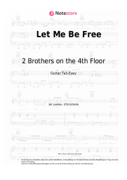 Noten, Akkorde 2 Brothers on the 4th Floor - Let Me Be Free