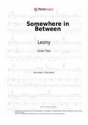 undefined Leony - Somewhere in Between