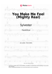 Noten, Akkorde Sylvester - You Make Me Feel (Mighty Real)