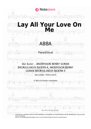 undefined ABBA - Lay All Your Love On Me