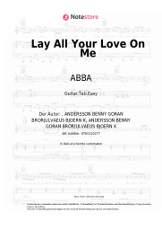 undefined ABBA - Lay All Your Love On Me