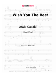 undefined Lewis Capaldi - Wish You The Best