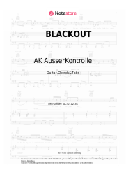 undefined AK AusserKontrolle - BLACKOUT