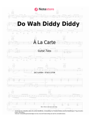Noten, Akkorde À La Carte - Do Wah Diddy Diddy