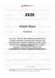 undefined Kodak Black, Travis Scott, Offset - ZEZE