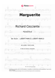 Noten, Akkorde Richard Cocciante - Marguerite