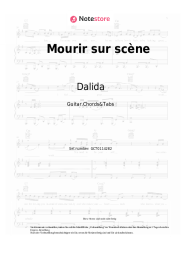 undefined Dalida - Mourir sur scène