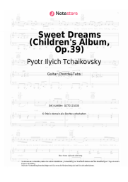 undefined Pyotr Ilyich Tchaikovsky - Sweet Dreams (Children's Album, Op.39)
