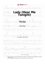 Noten, Akkorde Modjo - Lady (Hear Me Tonight)