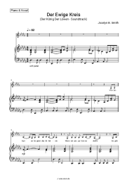 Noten, Akkorde Jocelyn B. Smith - Der Ewige Kreis (Der König Der Löwen - Soundtrack)