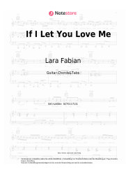 undefined Lara Fabian - If I Let You Love Me