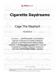 undefined Cage The Elephant - Cigarette Daydreams