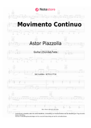 undefined Astor Piazzolla - Movimento Continuo