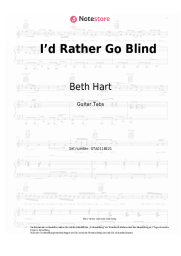 undefined Beth Hart - I’d Rather Go Blind