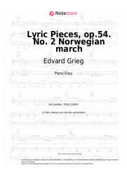 undefined Edvard Grieg - Lyric Pieces, op.54. No. 2 Norwegian march