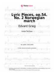 undefined Edvard Grieg - Lyric Pieces, op.54. No. 2 Norwegian march