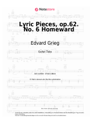 undefined Edvard Grieg - Lyric Pieces, op.62. No. 6 Homeward