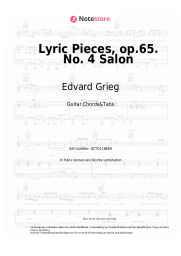 undefined Edvard Grieg - Lyric Pieces, op.65. No. 4 Salon