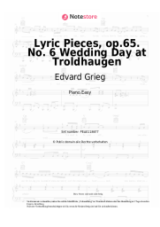 undefined Edvard Grieg - Lyric Pieces, op.65. No. 6 Wedding Day at Troldhaugen