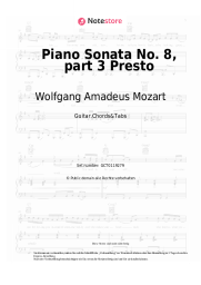 undefined Wolfgang Amadeus Mozart - Piano Sonata No. 8, K. 310/300d, part 3 Presto