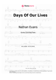 undefined Nathan Evans - Days Of Our Lives