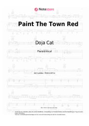undefined Doja Cat - Paint The Town Red