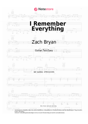 undefined Zach Bryan, Kacey Musgraves - I Remember Everything
