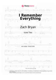 undefined Zach Bryan, Kacey Musgraves - I Remember Everything