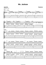 Noten, Akkorde Pashanim - Ms. Jackson
