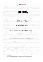 undefined Tate McRae - greedy