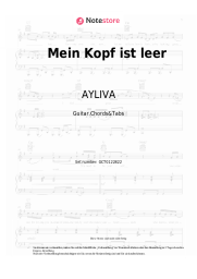 undefined AYLIVA - Mein Kopf ist leer