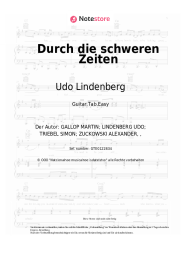 undefined Udo Lindenberg - Durch die schweren Zeiten