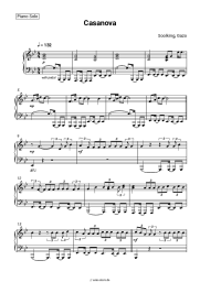 Noten, Akkorde Soolking, Gazo - Casanova