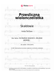 Noten, Akkorde Skaldowie - Przesliczna wiolonczelistka