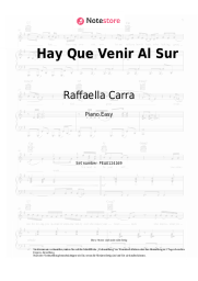 Noten, Akkorde Raffaella Carra - Hay Que Venir Al Sur