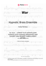 Noten, Akkorde Hypnotic Brass Ensemble - War