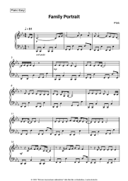 Noten, Akkorde Pink - Family Portrait