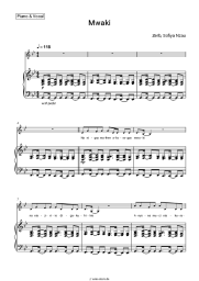 Noten, Akkorde Zerb, Sofiya Nzau - Mwaki