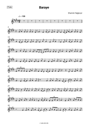 Noten, Akkorde Shervin Hajipour - Baraye