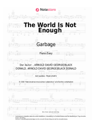 undefined Garbage - The World Is Not Enough